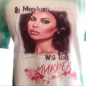 Murder Mystery Makeup Monday Bleach Handmade Graphic Tee
